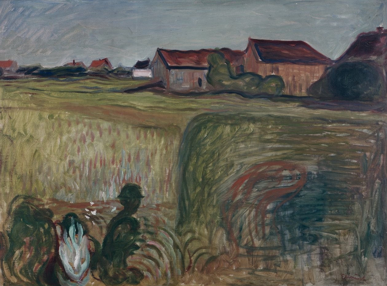 Zomeravond door Edvard Munch