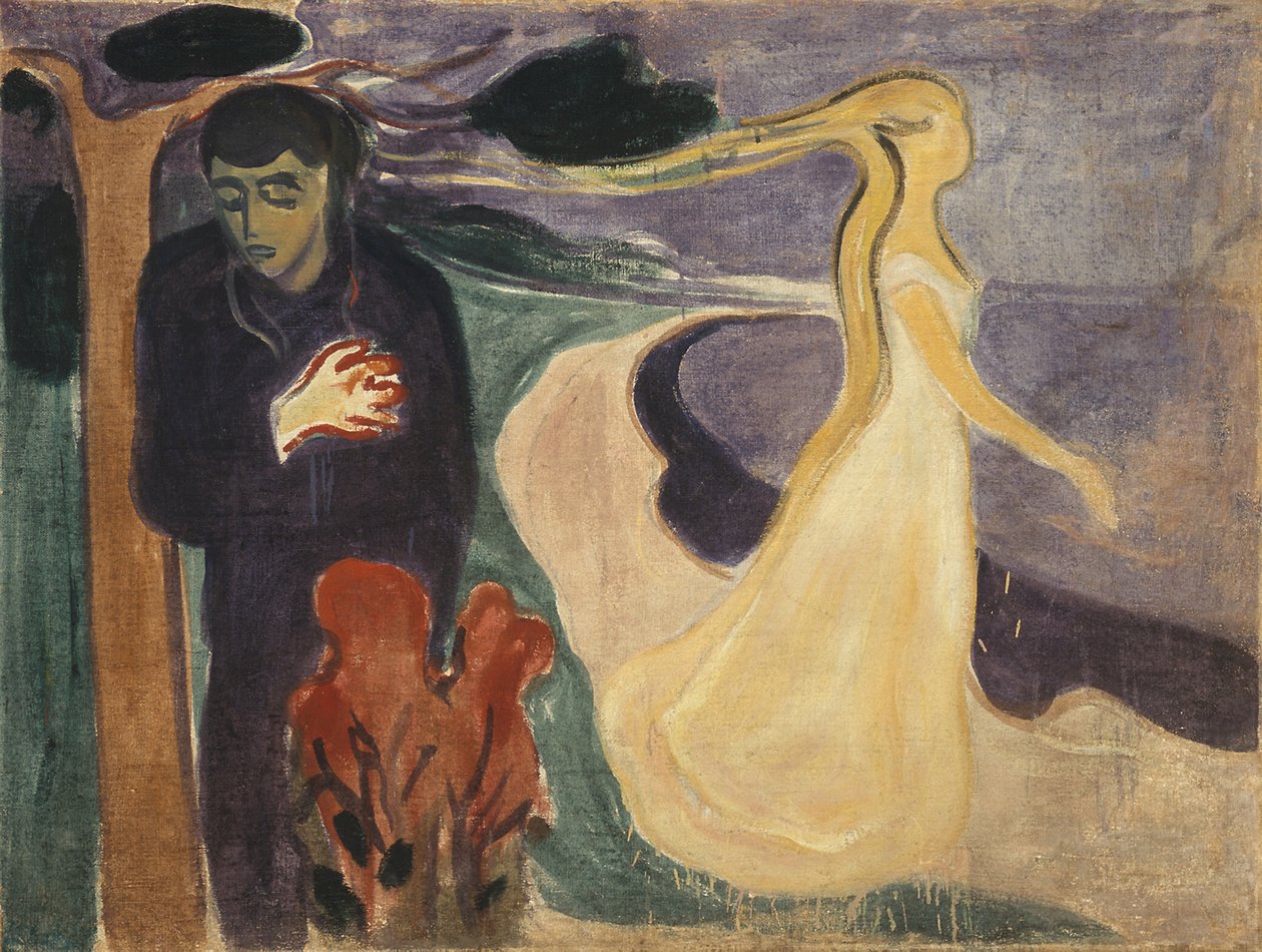 De Scheiding door Edvard Munch