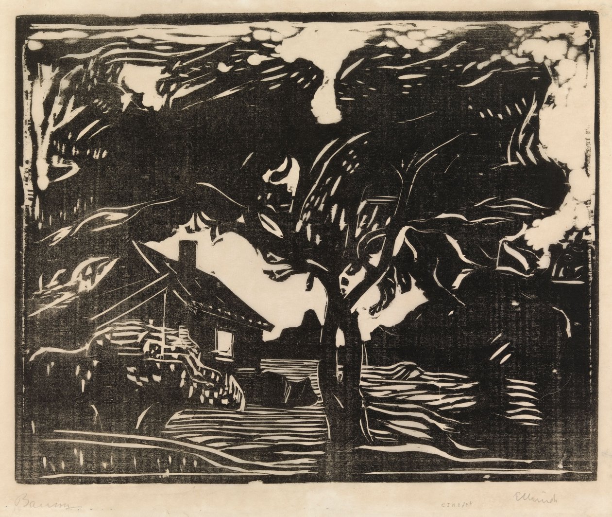 Boom door Edvard Munch