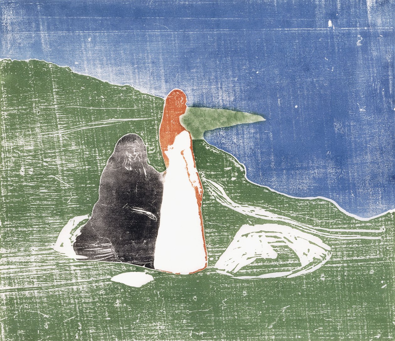 Vrouwen aan de Kust door Edvard Munch