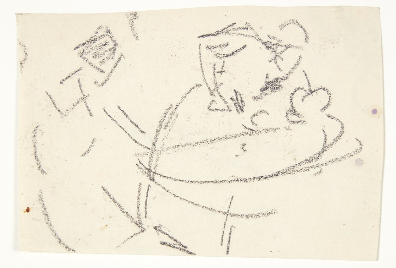 Figurenstudies voor het Langelinje-beeld door Edvard Weie