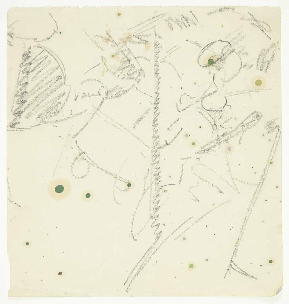 Compositiestudie voor het Langelinie-schilderij door Edvard Weie
