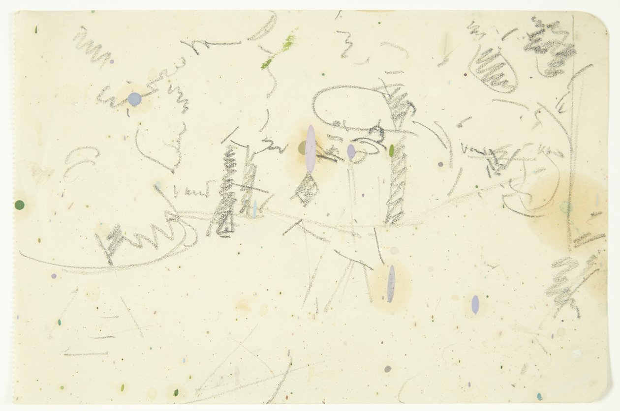 Compositiestudie voor het Langelinie-beeld door Edvard Weie