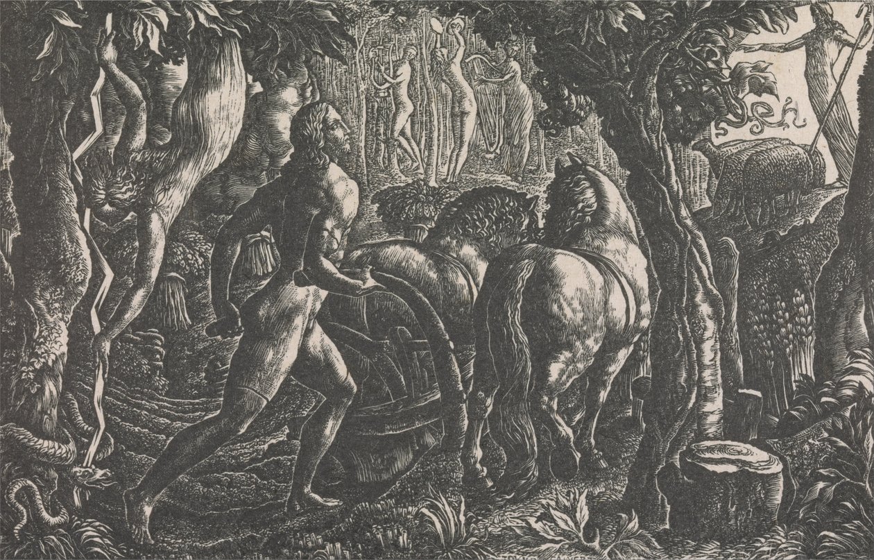 De ploeger door Edward Calvert