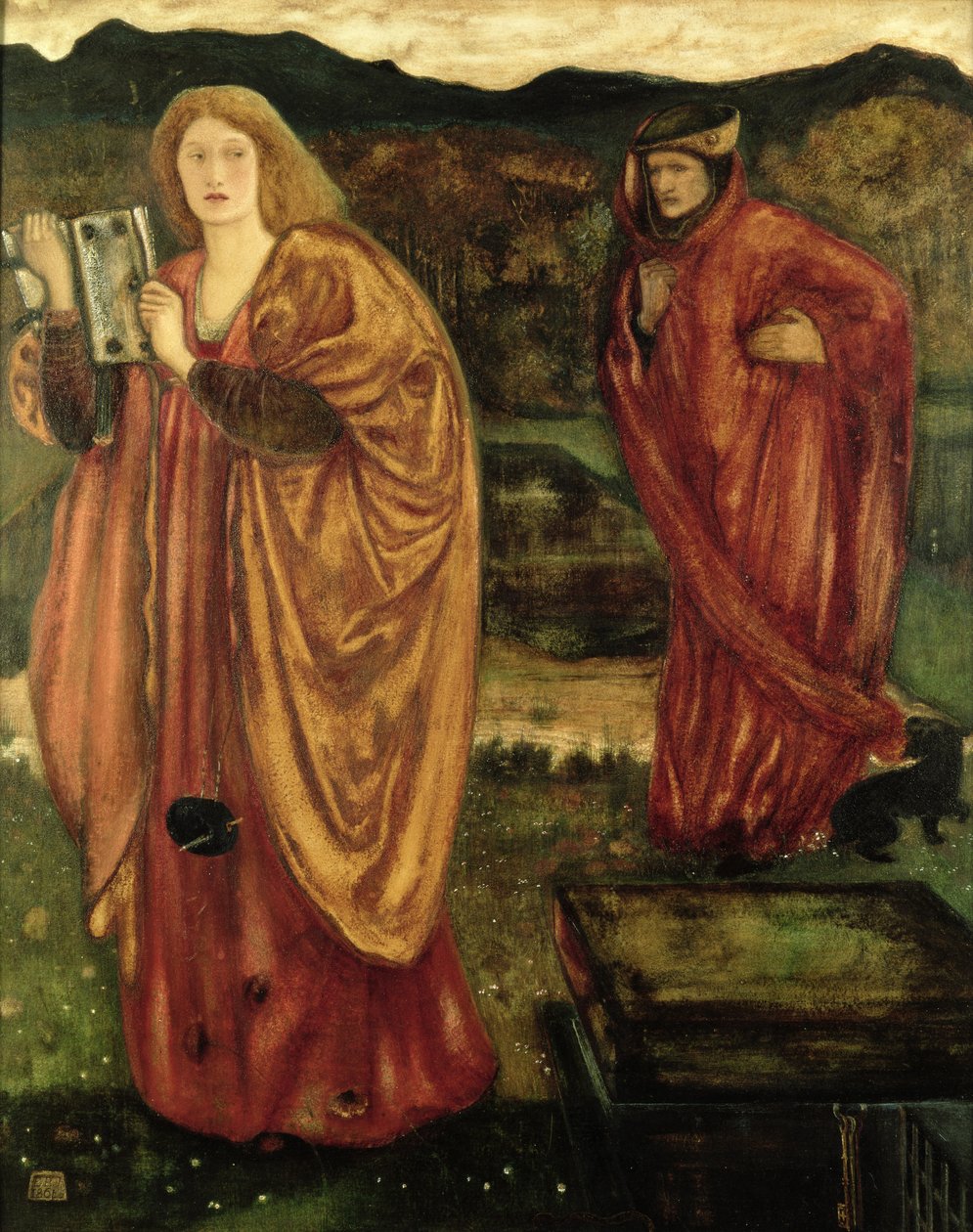 Merlijn en Nimue uit 