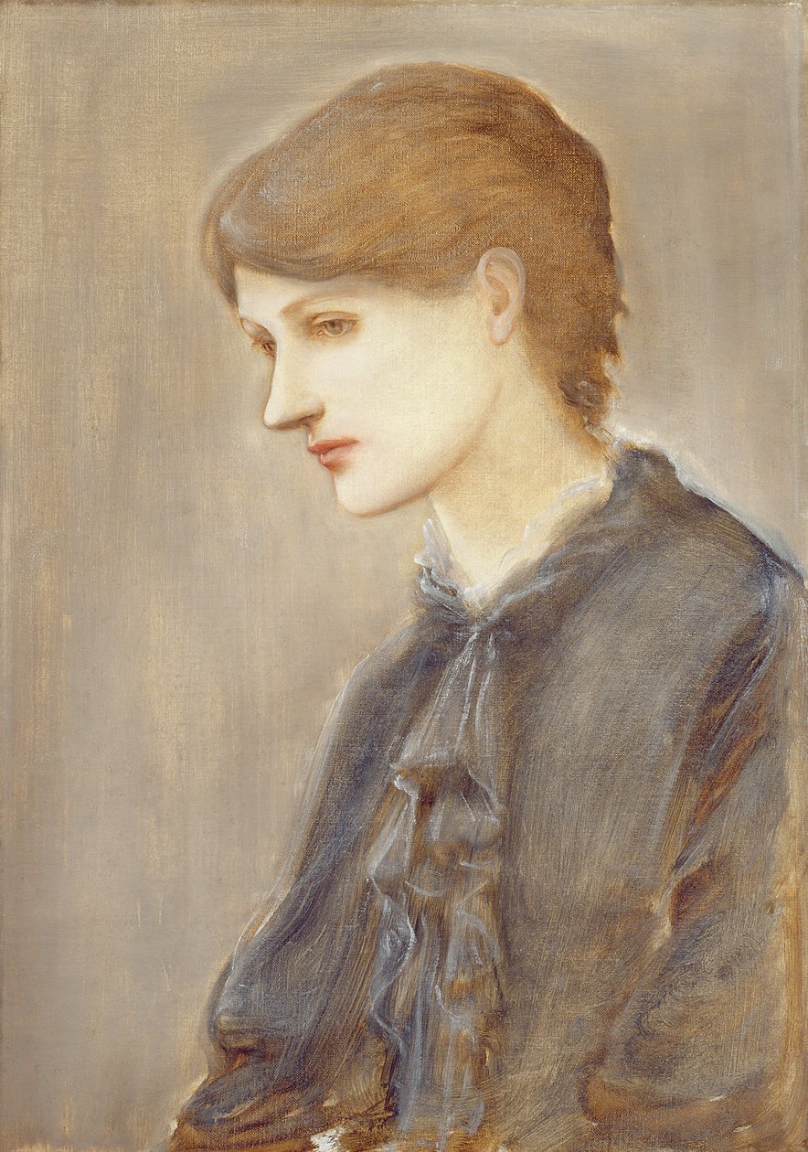 Portret van Marie Spartali door Edward Burne Jones