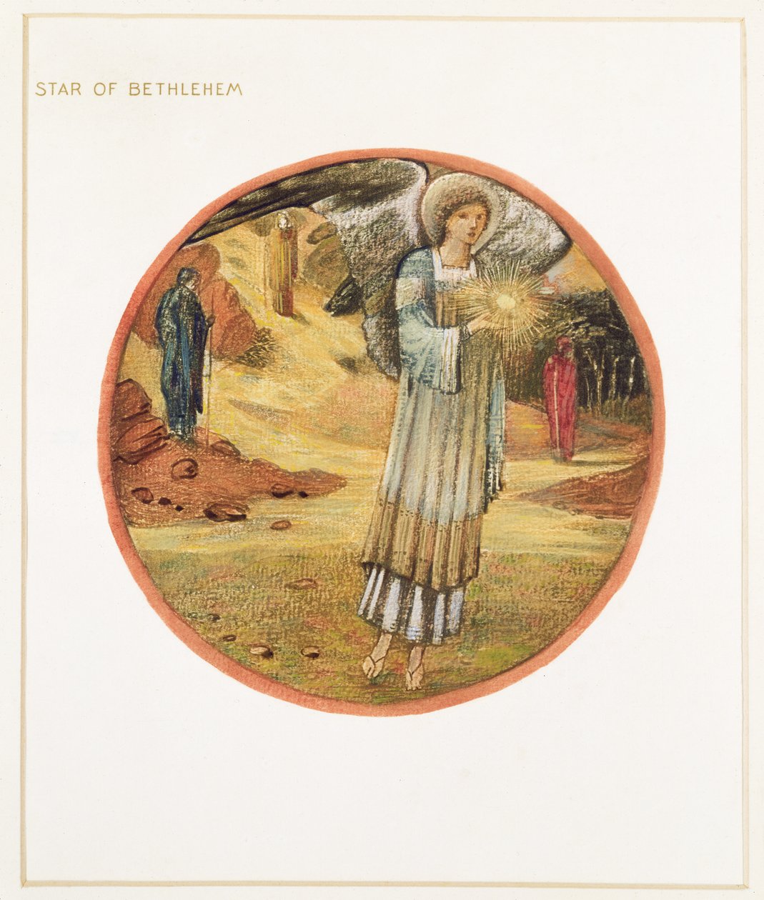 Het bloemenboek: WW. Ster van Bethlehem, 1905 door Edward Burne Jones