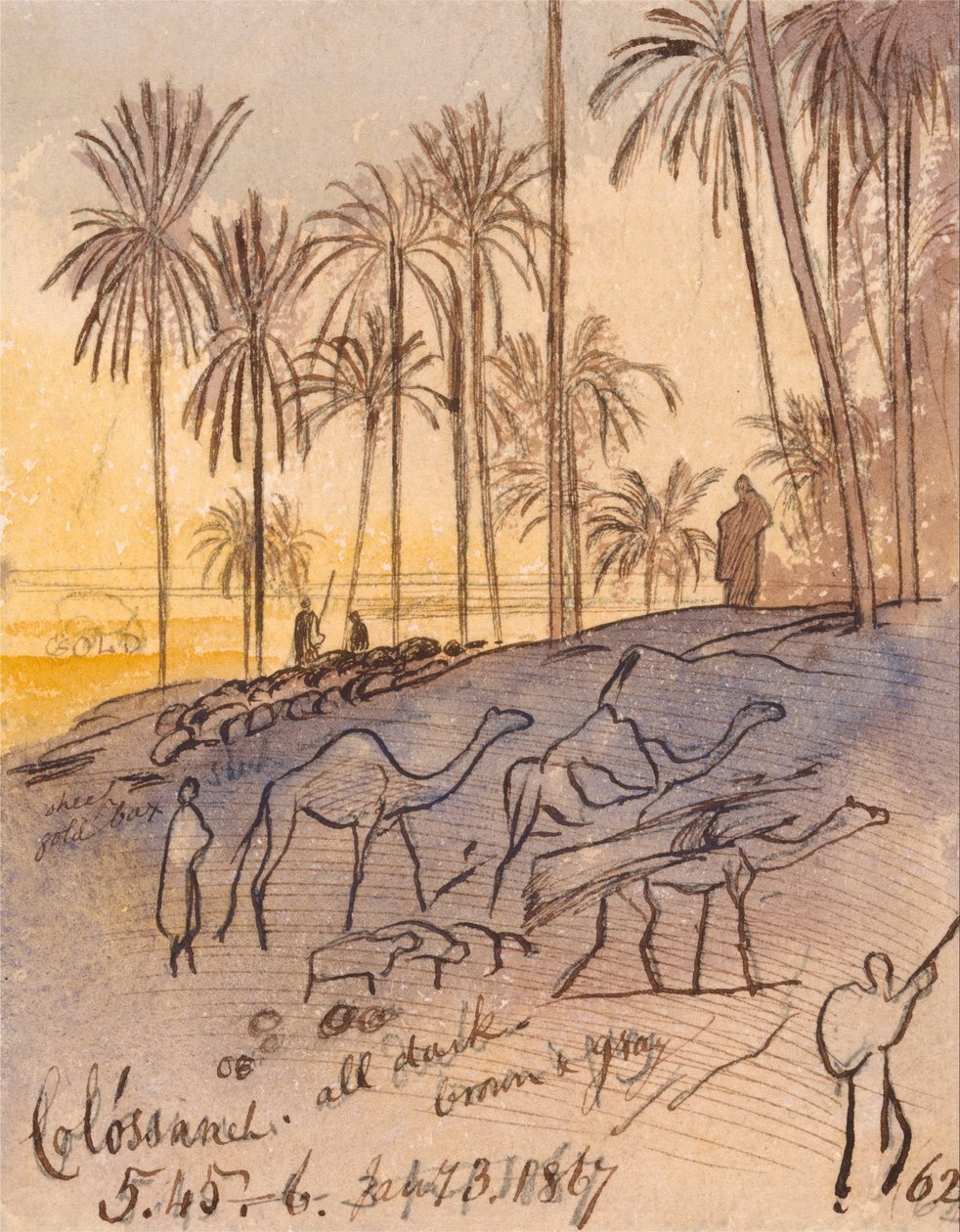 Colósaneh, 5:45 door Edward Lear