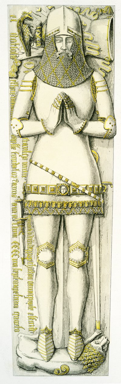 Beeld van Sir John Stanley, St. Peter