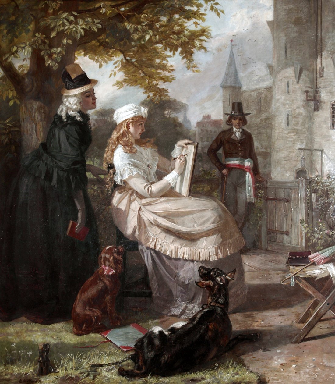 De Wees van de Tempel door Edward Matthew Ward