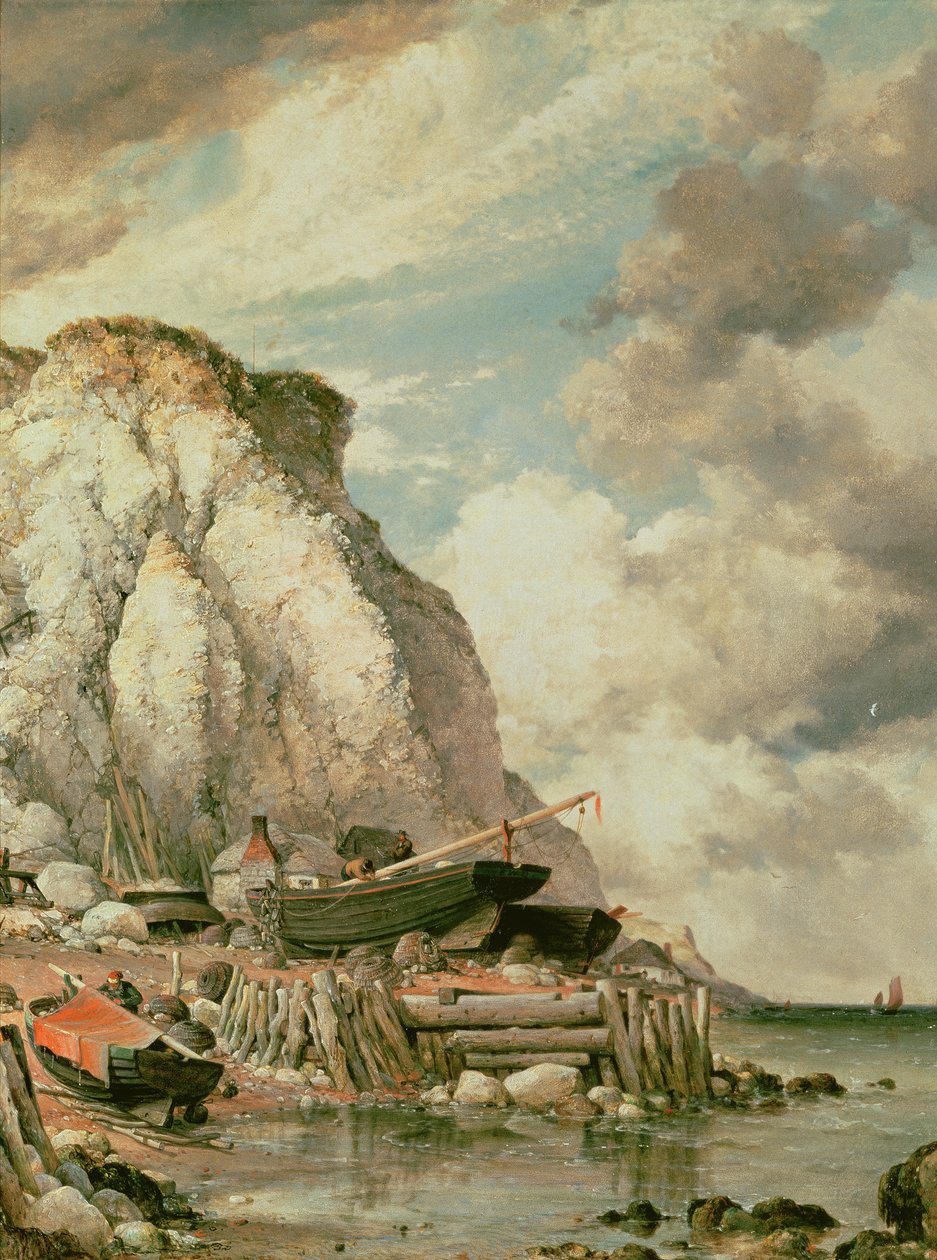 Een stukje Bonchurch in de oude tijden door Edward William Cooke