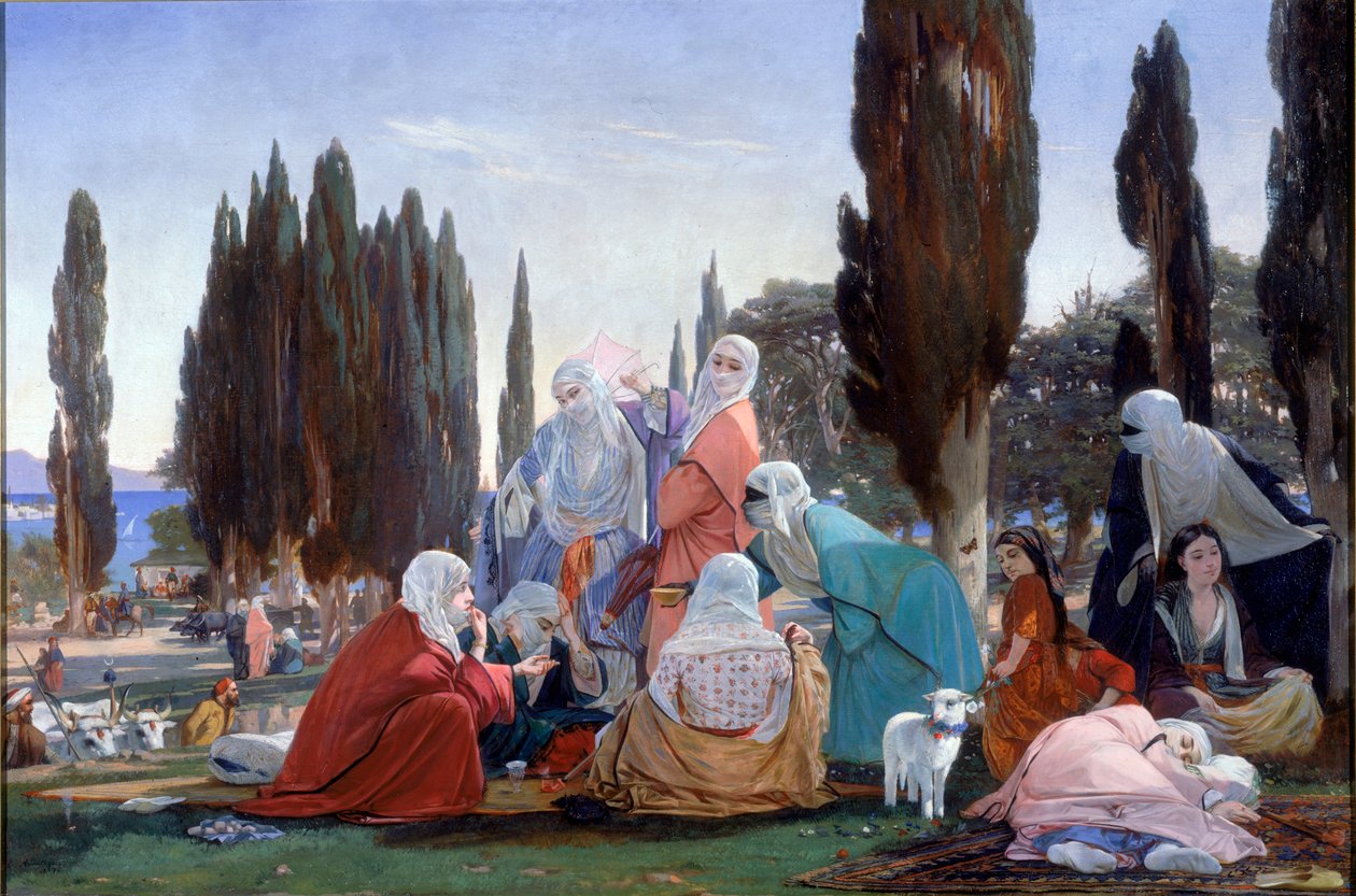 Souvenir van Scutari, 1857 door Edward A. Armitage