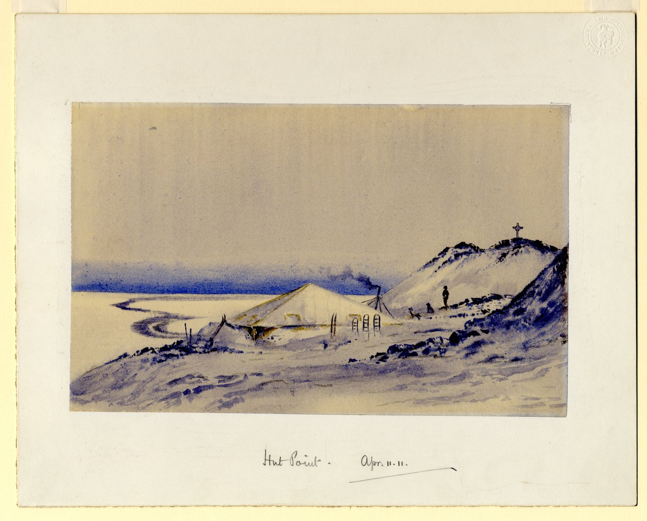 Hut Point, 1911 door Edward Adrian Wilson
