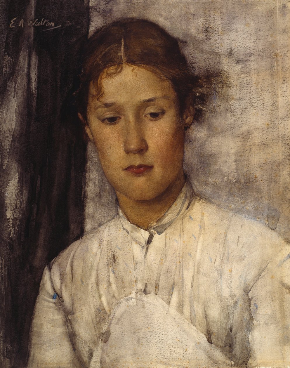De dochter van de jachtopziener door Edward Arthur Walton