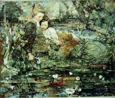 De Lelievijver door Edward Atkinson Hornel