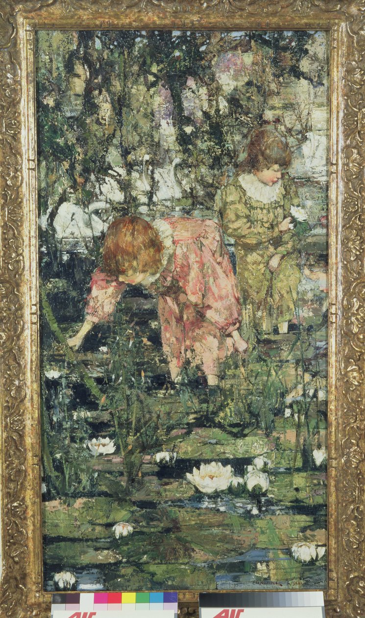 De Lelievijver door Edward Atkinson Hornel