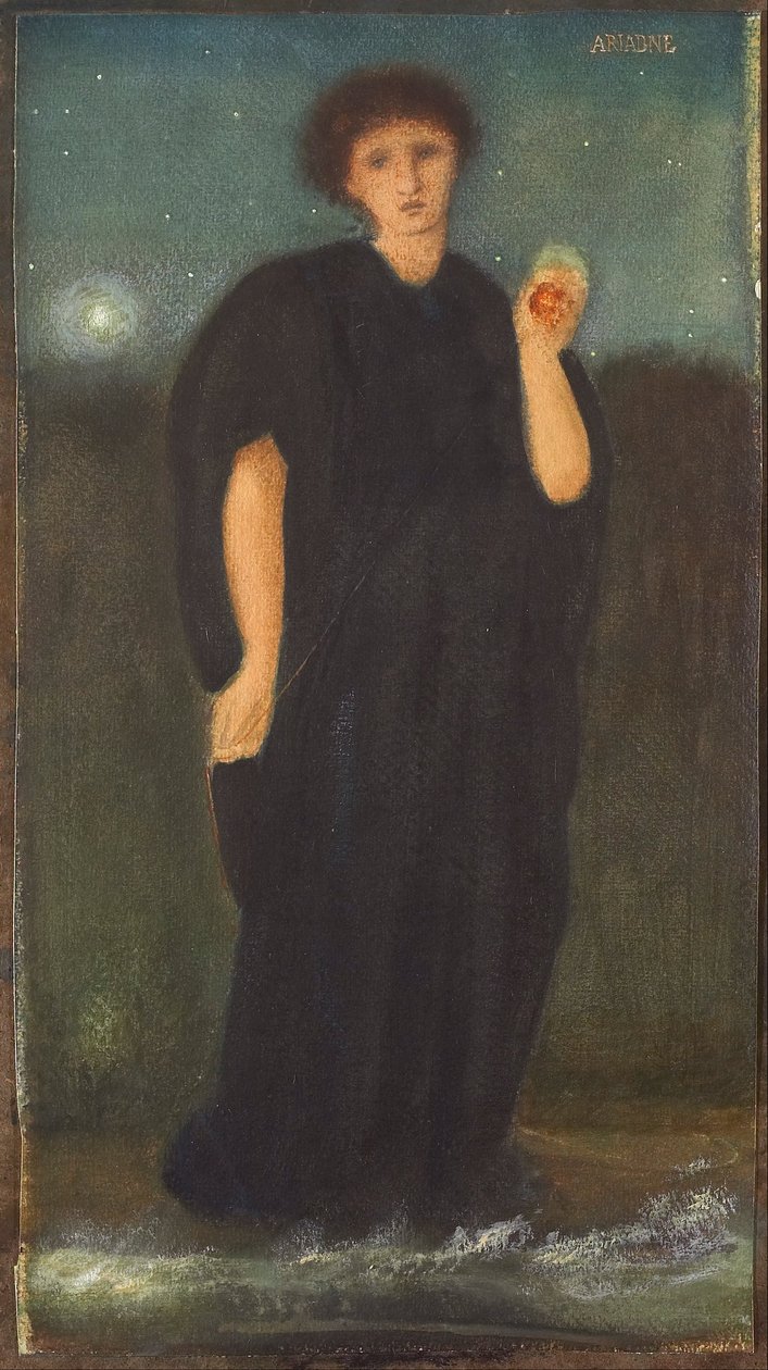 Ariadne door Edward Burne-Jones