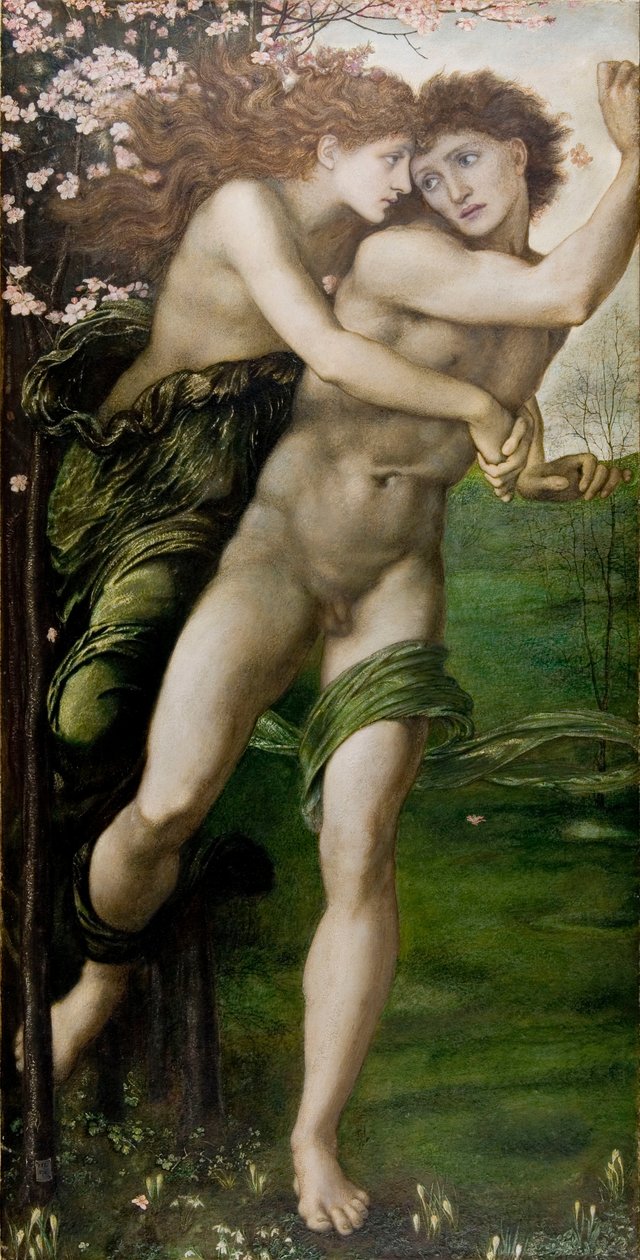 Phyllis en Demophoon door Edward Burne-Jones