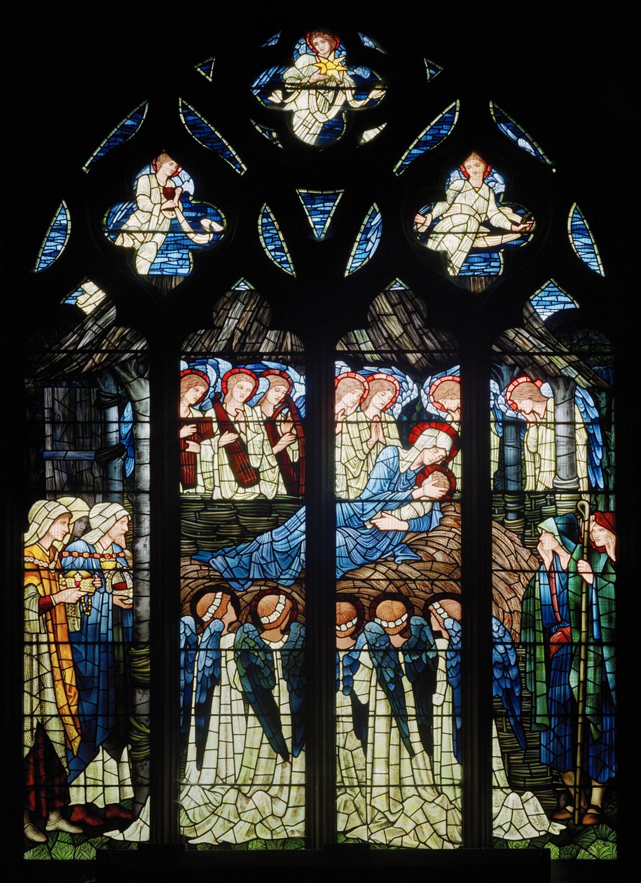 De Geboorte door Edward Burne Jones