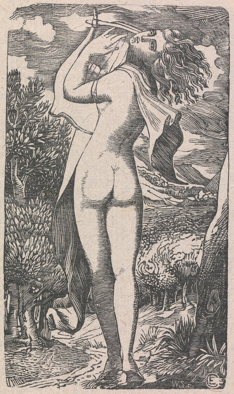 De Bacchante door Edward Calvert