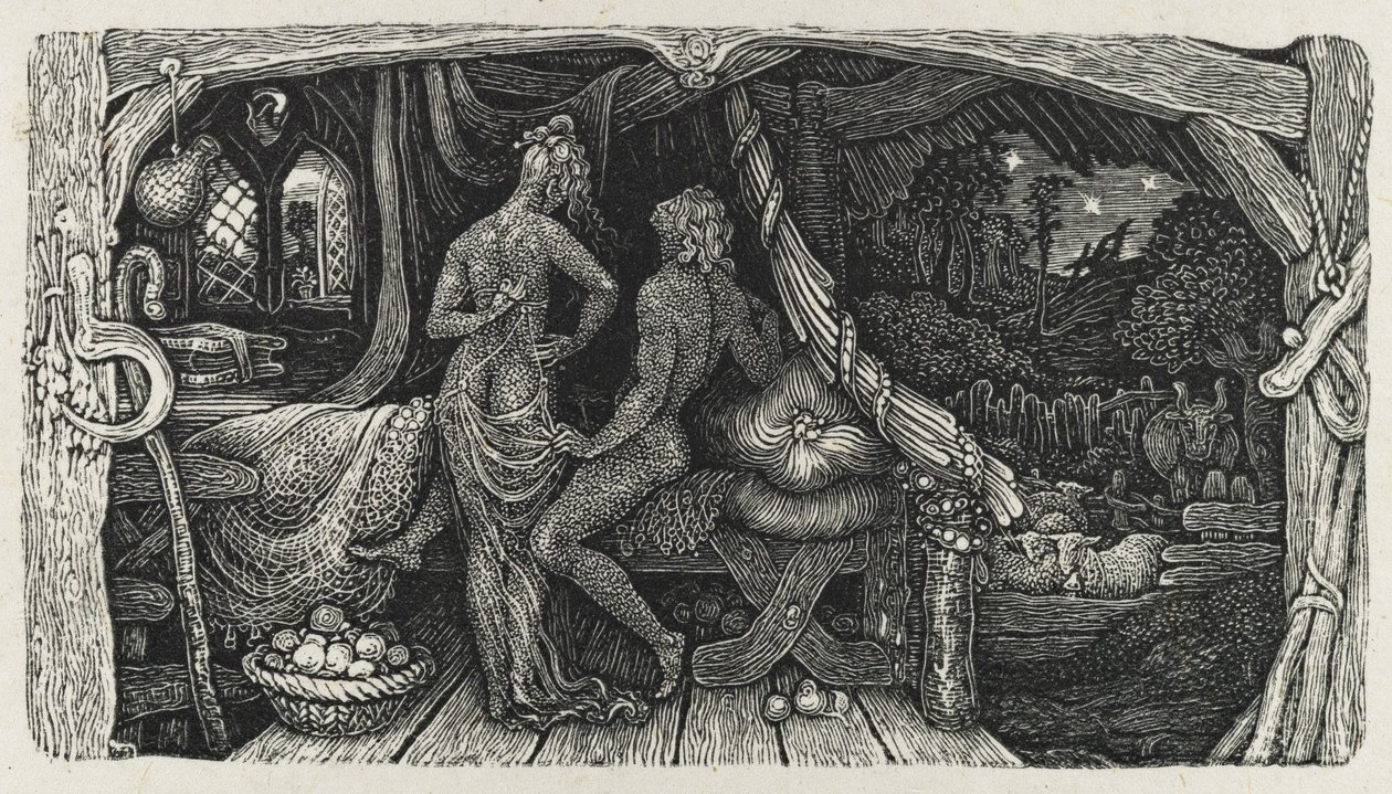 Het kameridylle, 1831 door Edward Calvert