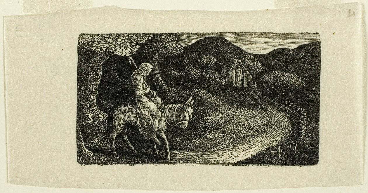 De terugkeer naar huis door Edward Calvert