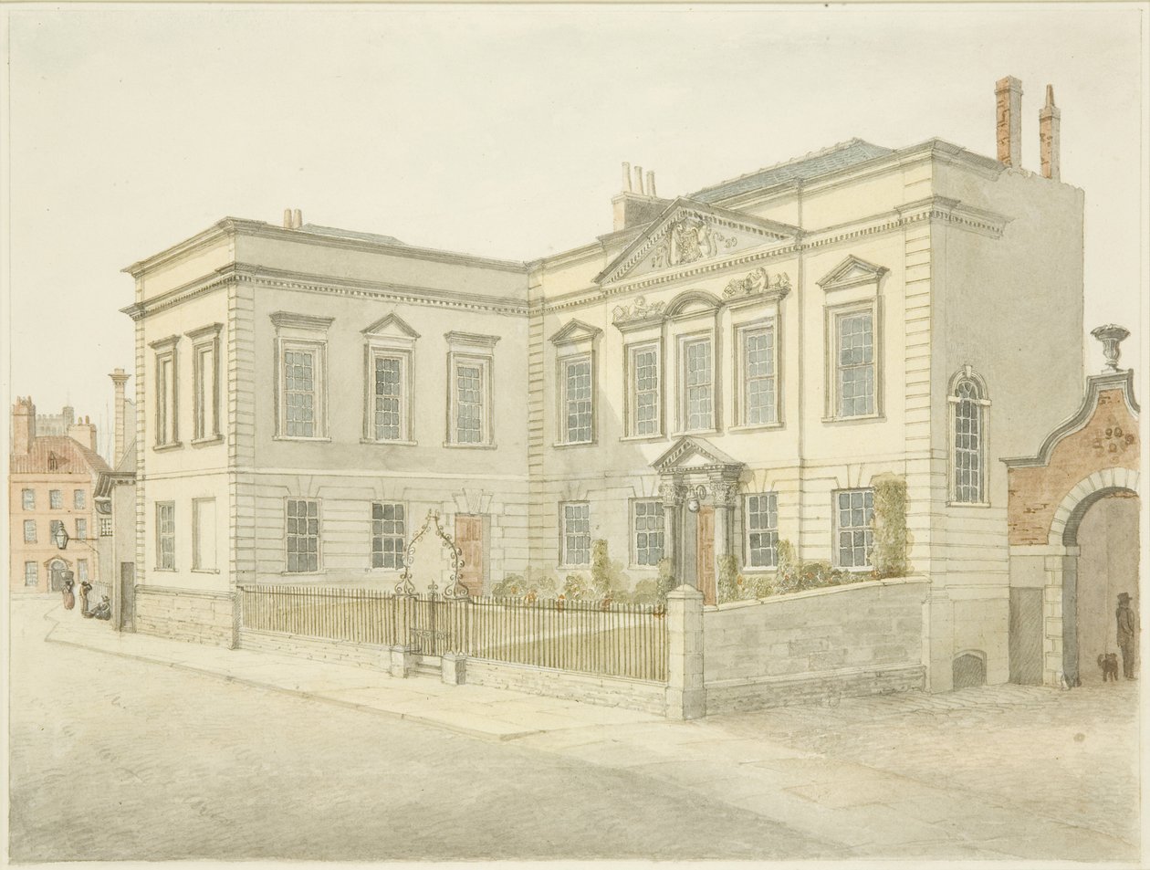 De Bristol Stadsbibliotheek, King Street door Edward Cashin