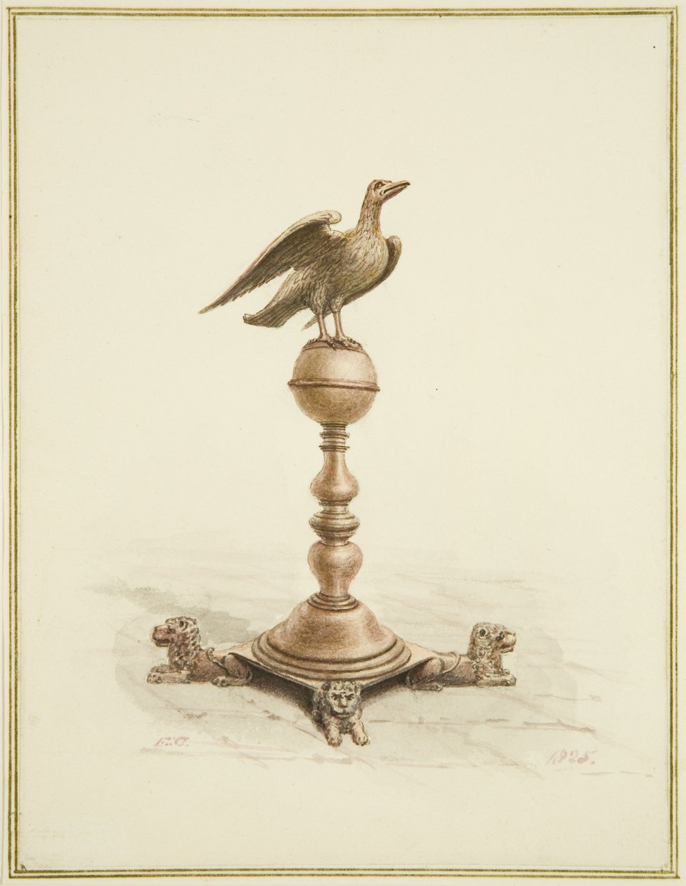 De Adelaar in St. Mary-le-Port Kerk door Edward Cashin
