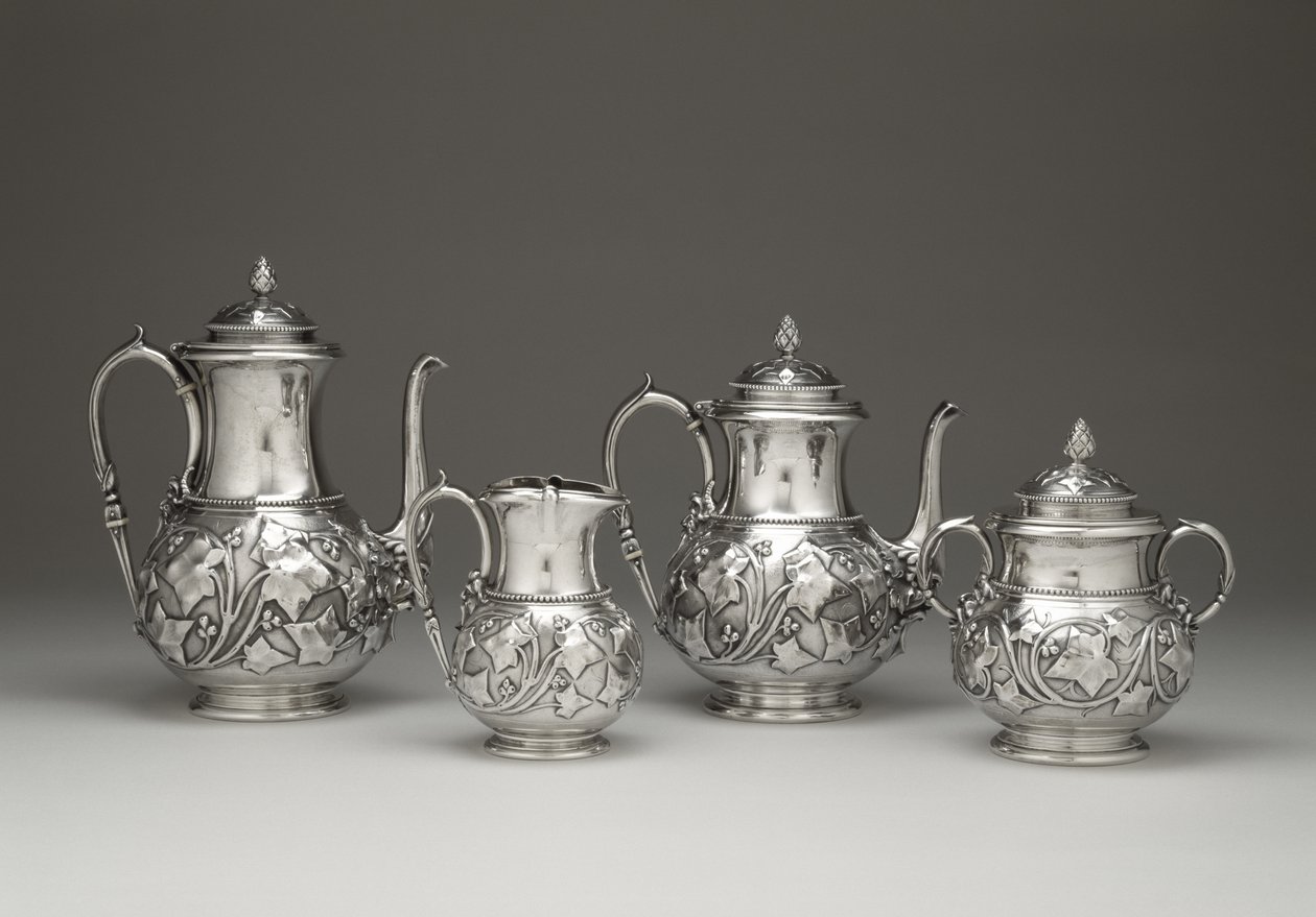 Koffie- en Theeservies (ca. 1856-1859) door Edward Chandler Moore