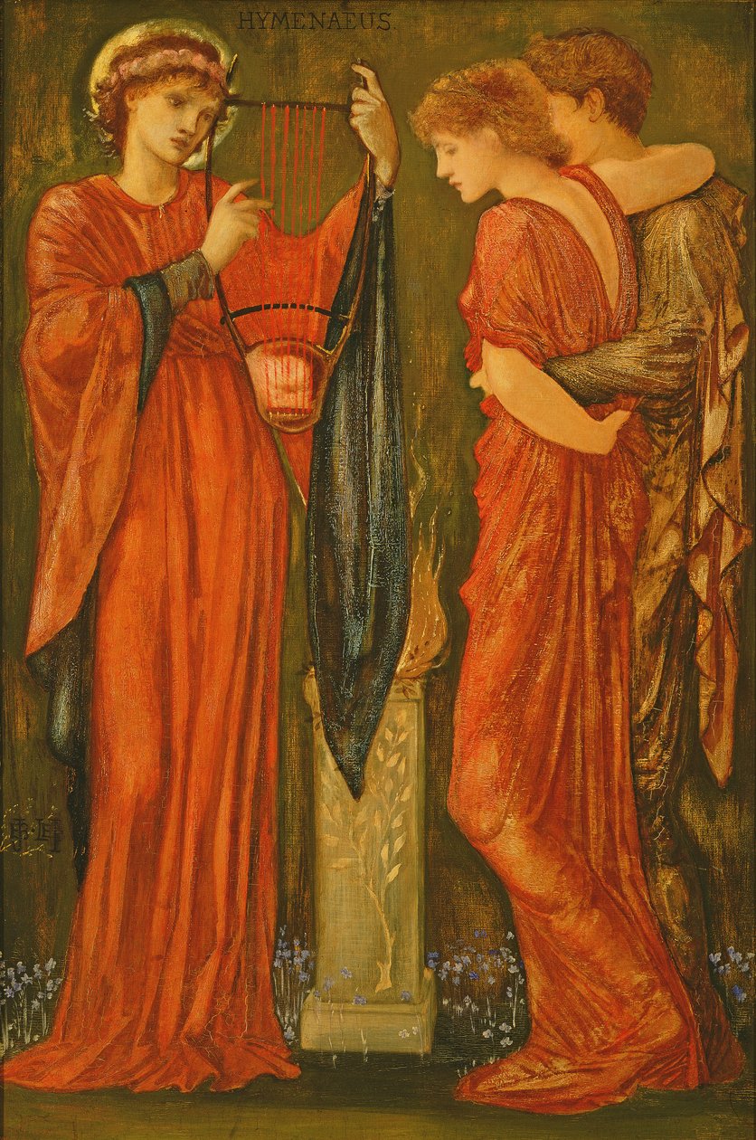 Hymenaeus door Edward Coley Burne Jones