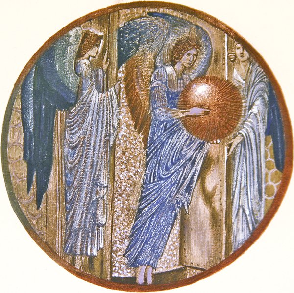 Het Bloemenboek: IX. Gouden Poort door Edward Coley Burne Jones