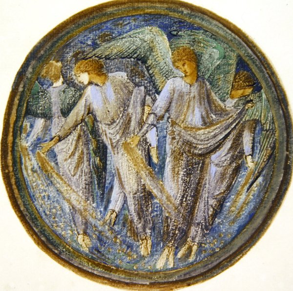 Het Bloemenboek: XXIX. Verspreide Sterrenkroos door Edward Coley Burne Jones