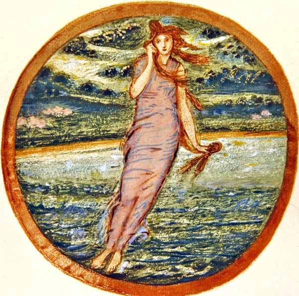 Het Bloemenboek: XXVI. Wonder van de Wereld door Edward Coley Burne Jones