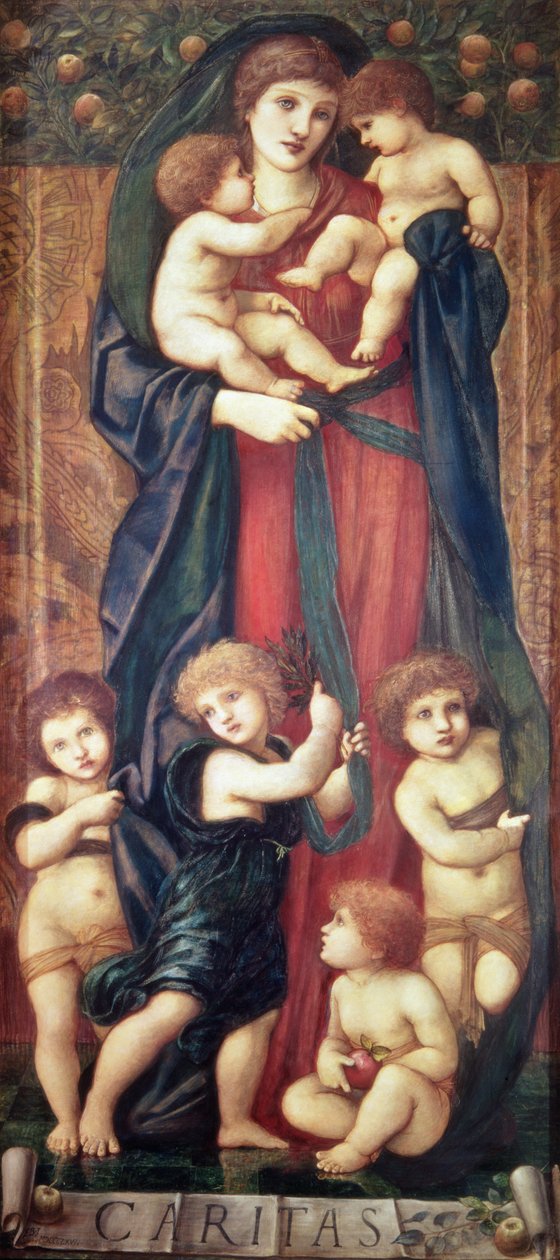 Caritas door Edward Burne-Jones