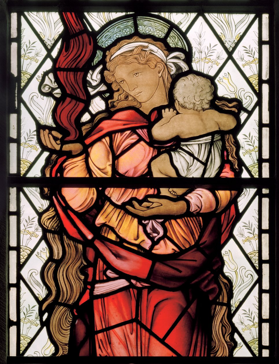Liefdadigheid door Edward Coley Burne Jones