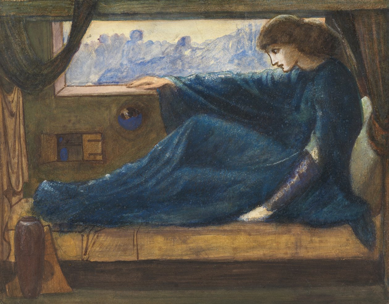Dorigen van Bretagne door Edward Burne Jones