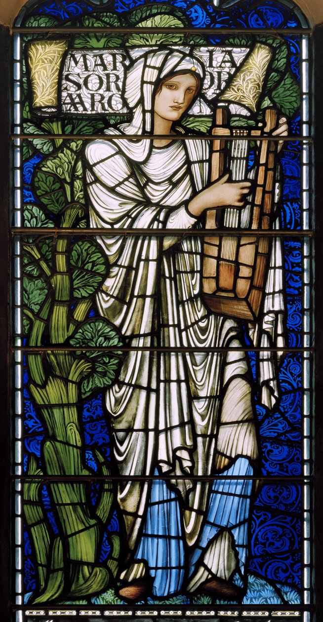 Maria door Edward Burne Jones