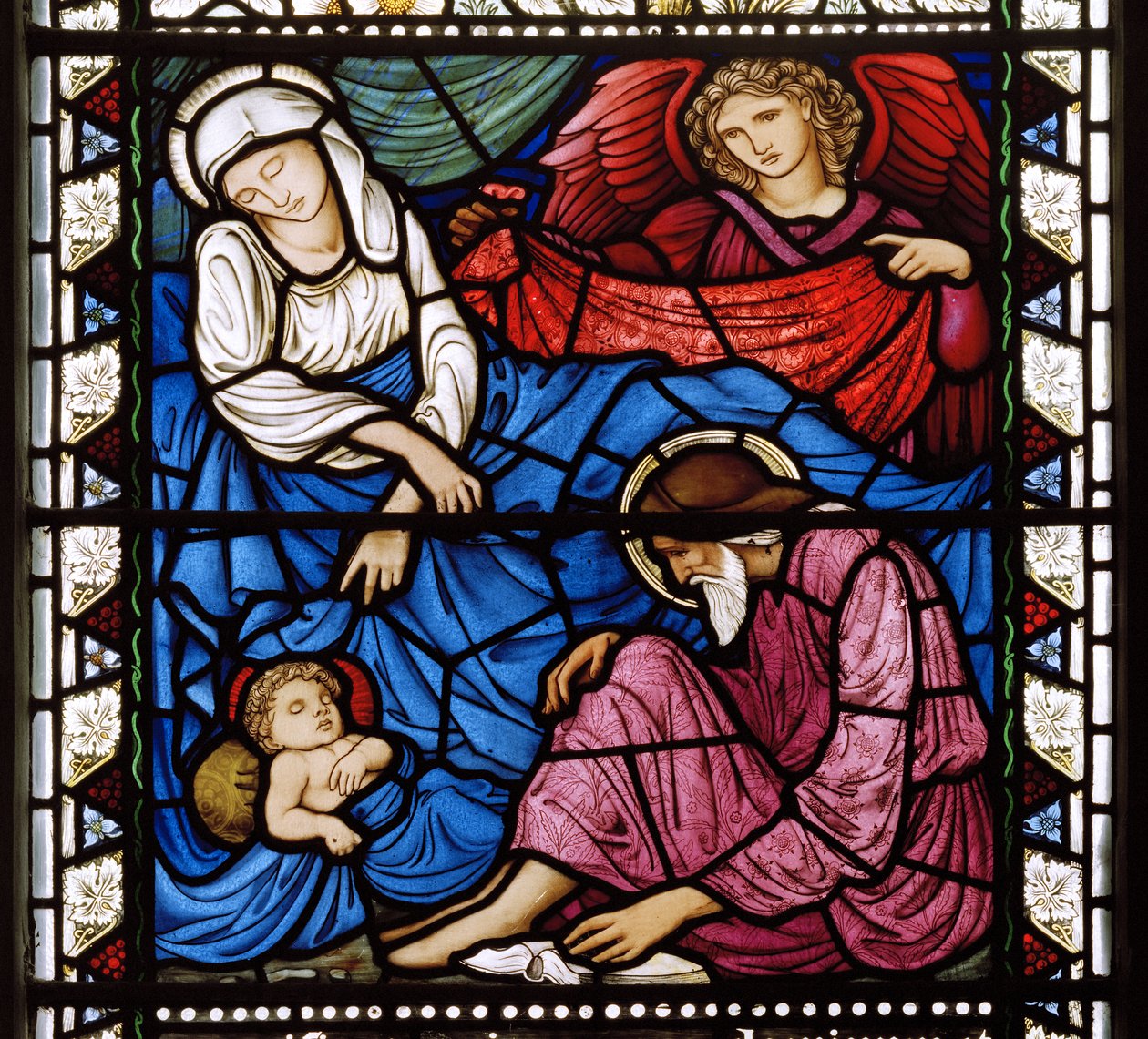 De geboorte door Edward Burne Jones