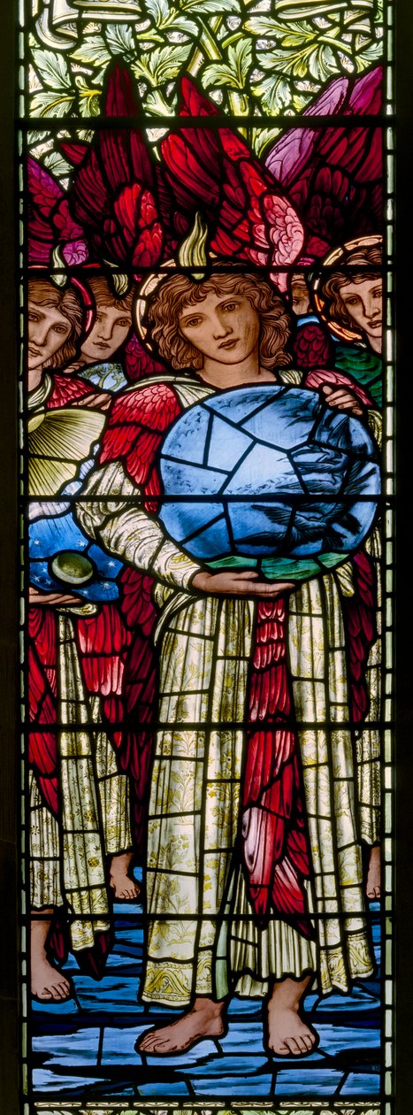 Oxford Harris Manchester College, Morris & Co., Edward Burne-Jones, De Dagen van de Schepping door Edward Coley Burne Jones