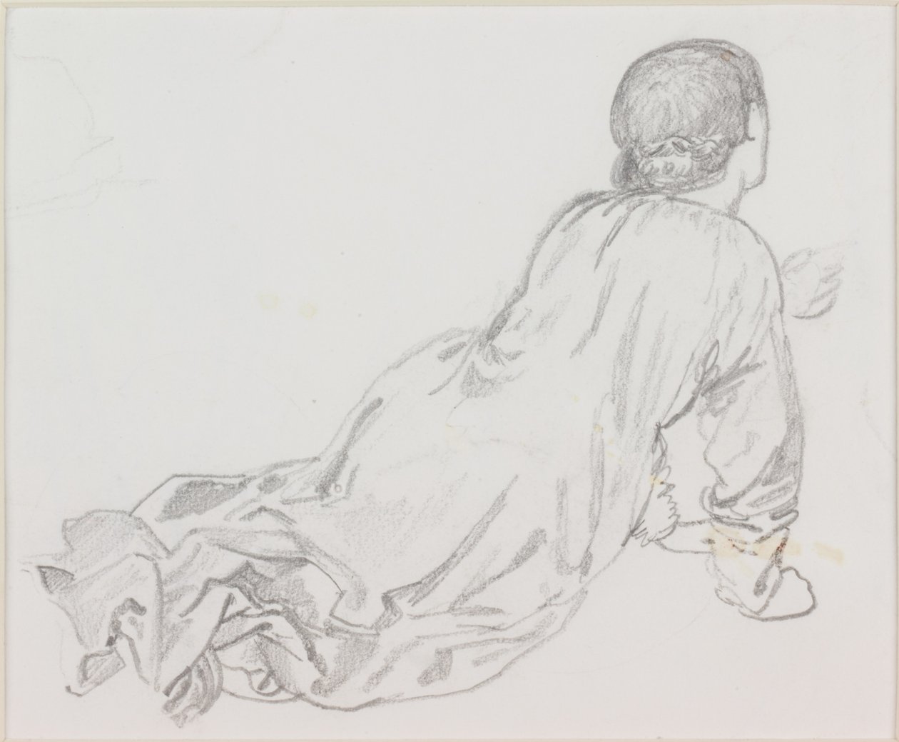 Liggende figuur door Edward Burne Jones