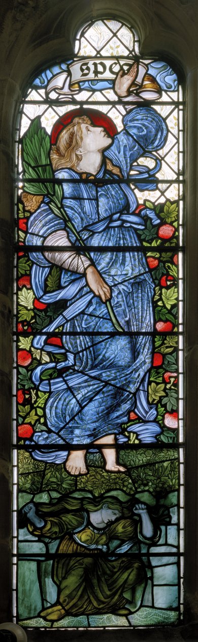 Rochdale, St Chad, Hoop door Edward Burne Jones