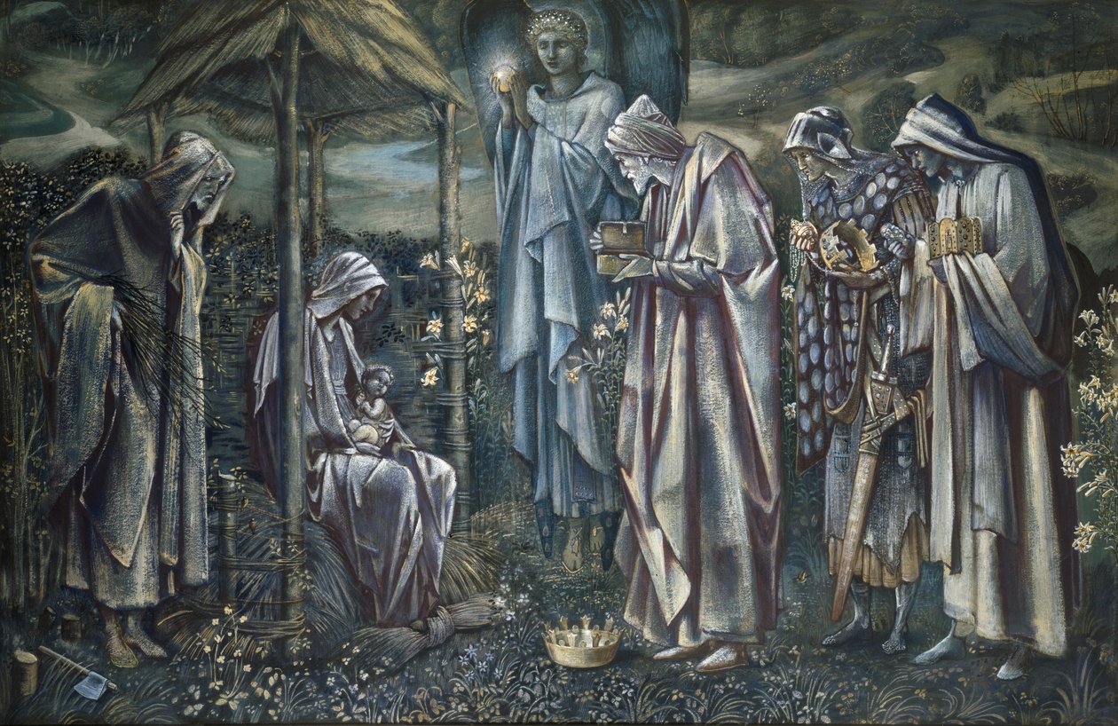 Ster van Bethlehem door Edward Burne Jones