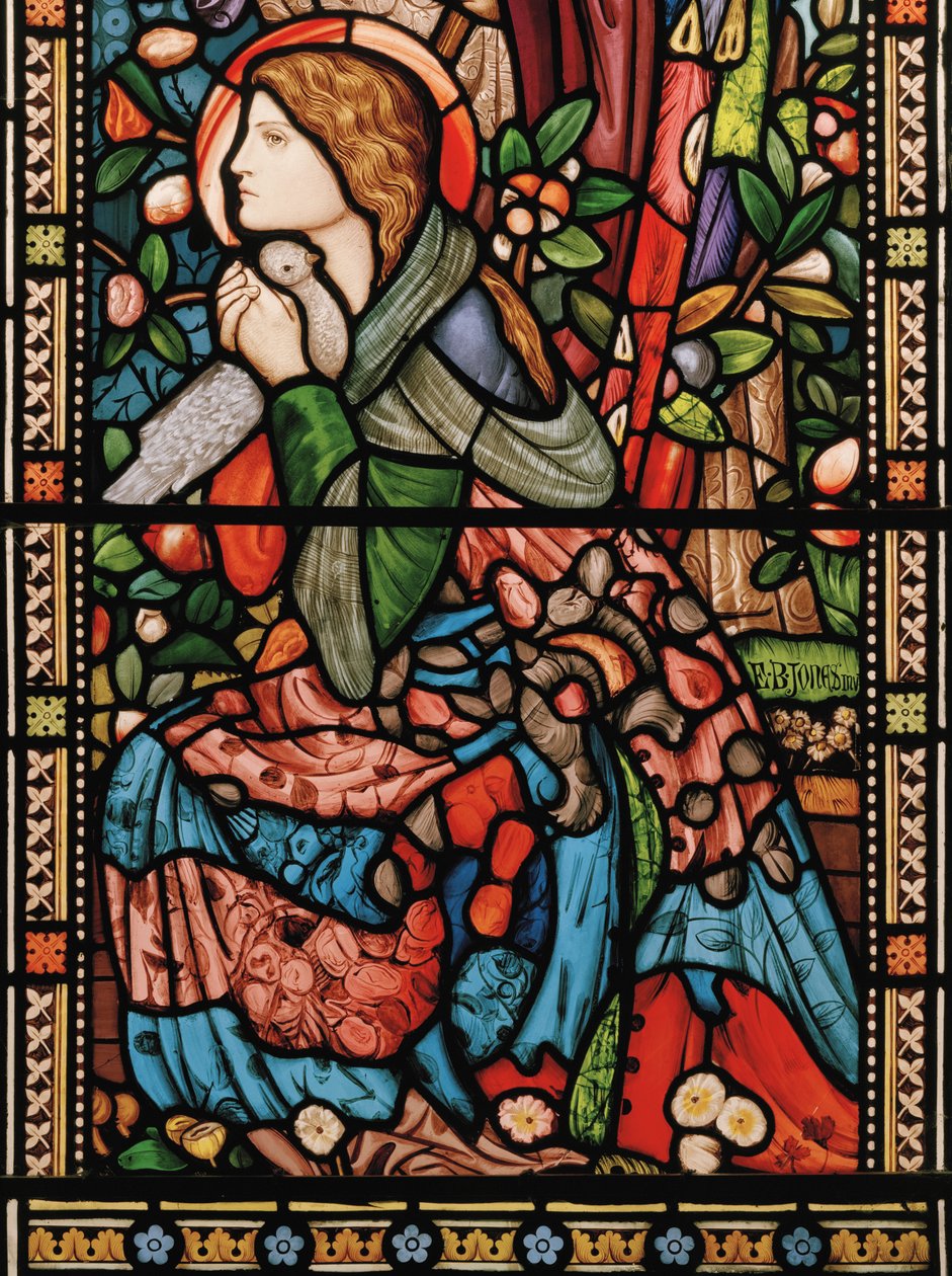 De annunciatie door Edward Burne Jones