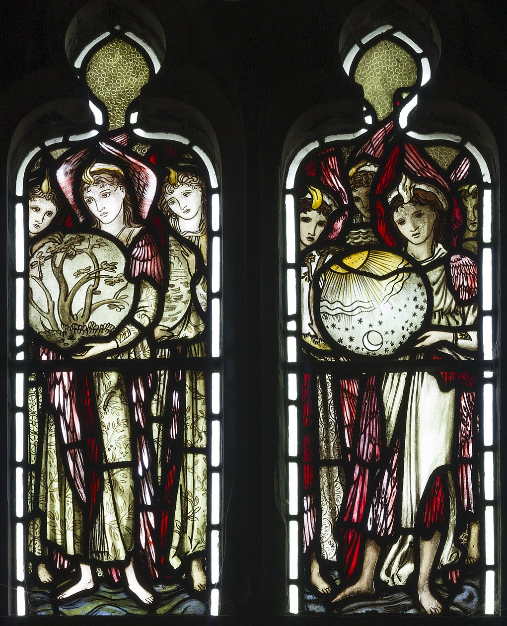 De Dagen van de Schepping door Edward Burne Jones