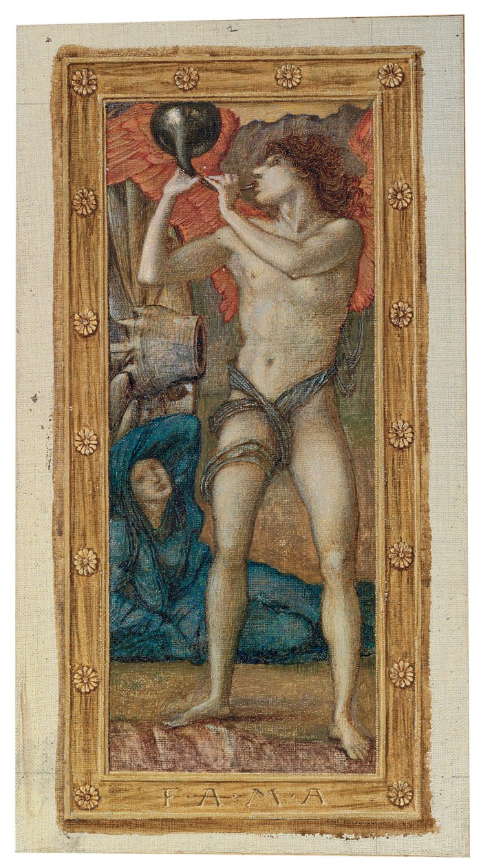 De Triomf van de Liefde door Edward Burne Jones