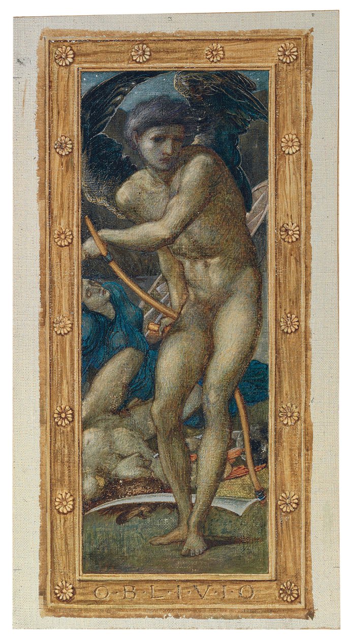 De Triomf van de Liefde door Edward Burne-Jones