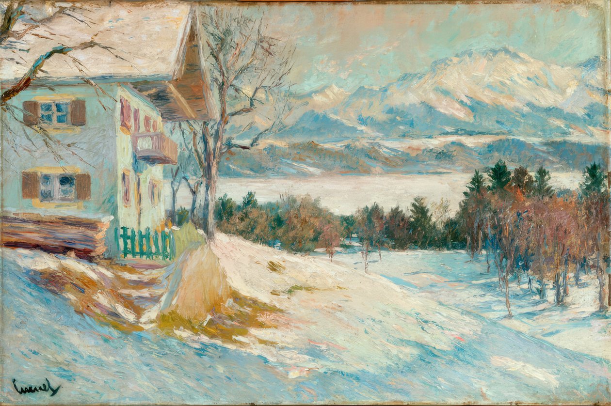 Zonnige hoogte door Edward Cucuel