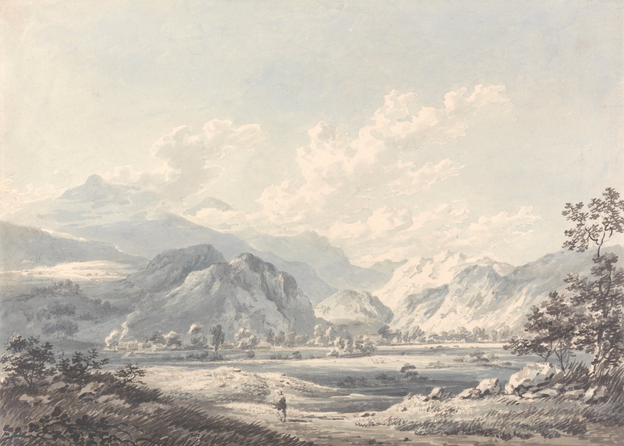 Cumberland landschap door Edward Dayes