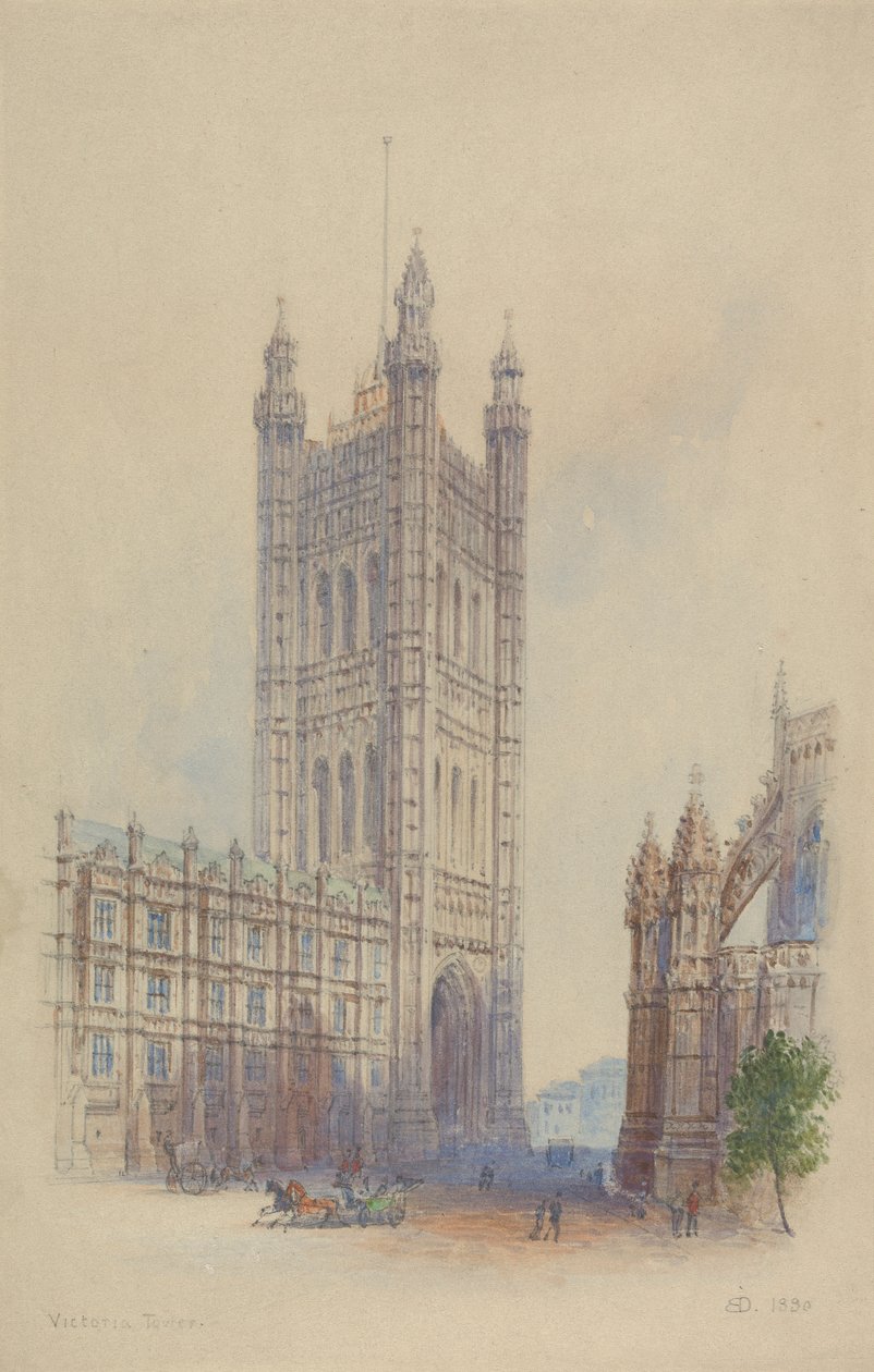 Victoria Tower door Edward Duncan