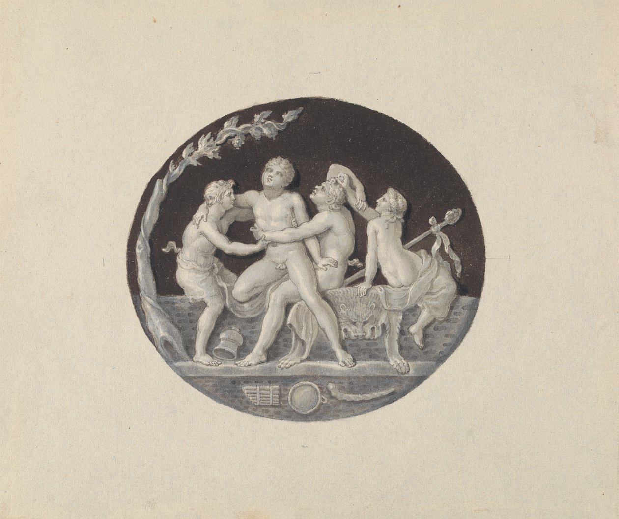 Bacchanalia door Edward Francis Burney